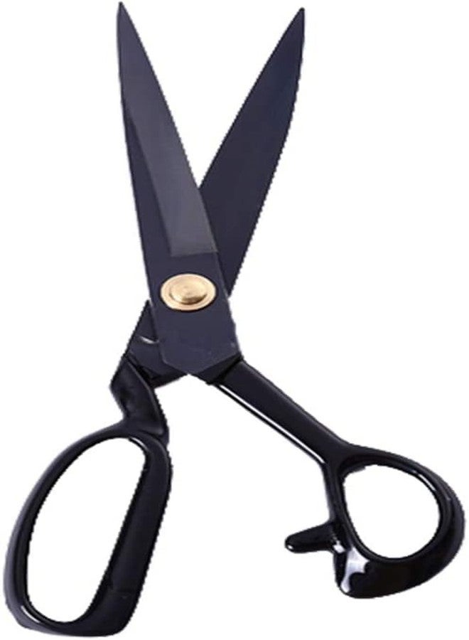PUTHAK Sewing Fabric Scissors Black Professional Scissor Heavy Duty Industrial Strength High Carbon Steel Shears for Fabric Leather Paper Craft Home Tailors Dressmakers (12 inch) - Image 3